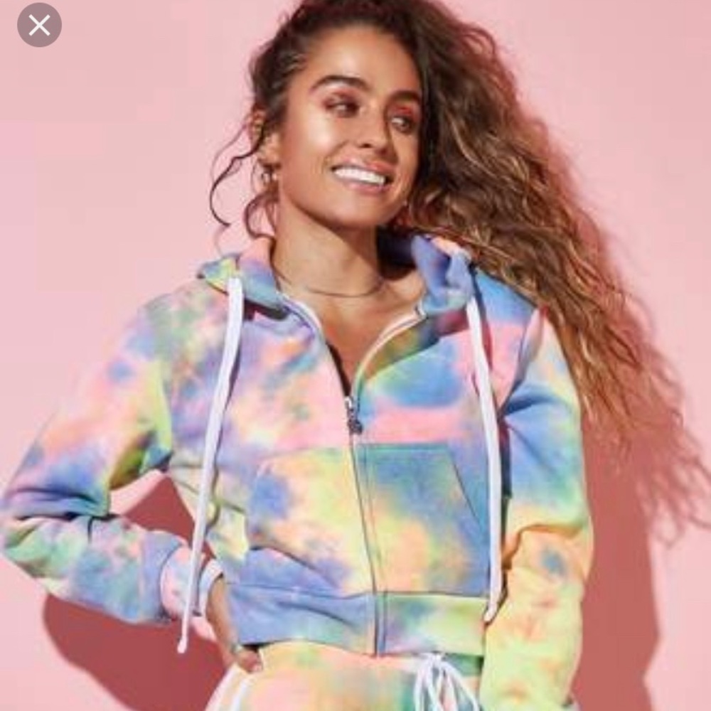 Sommer ray crop hoodie